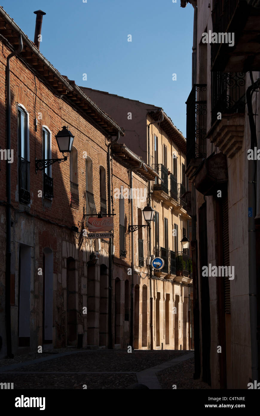 Lerma old city in Burgos Stock Photo