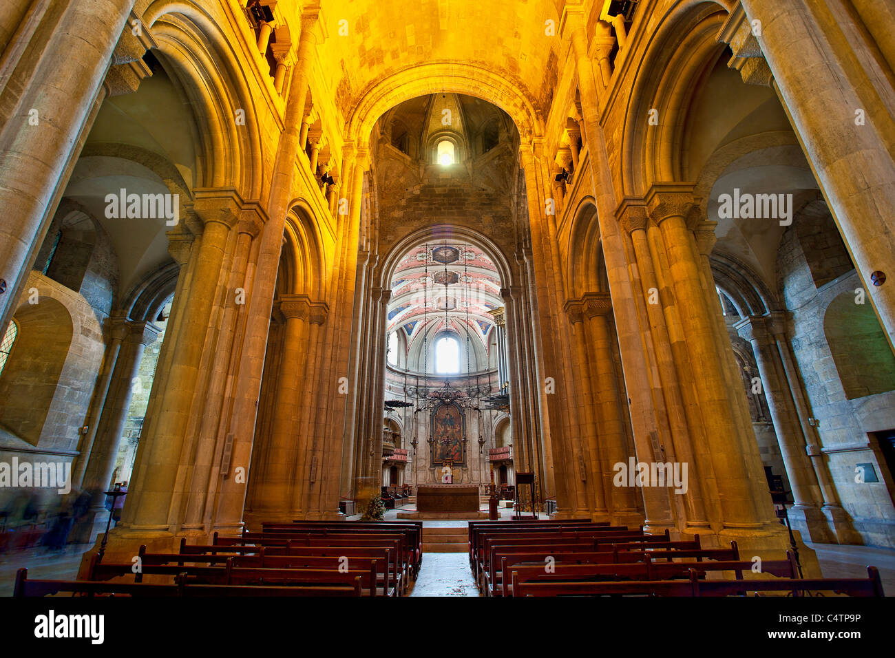 Europe, Portugal, Lisbon, Se Patriarcal Cathedral Stock Photo