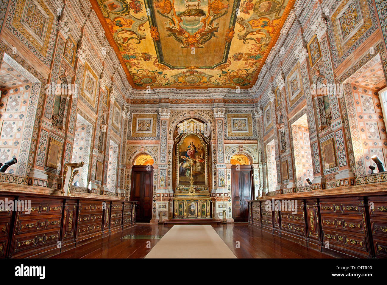 Lisbon, Sao Vicente de Fora Monastery Stock Photo