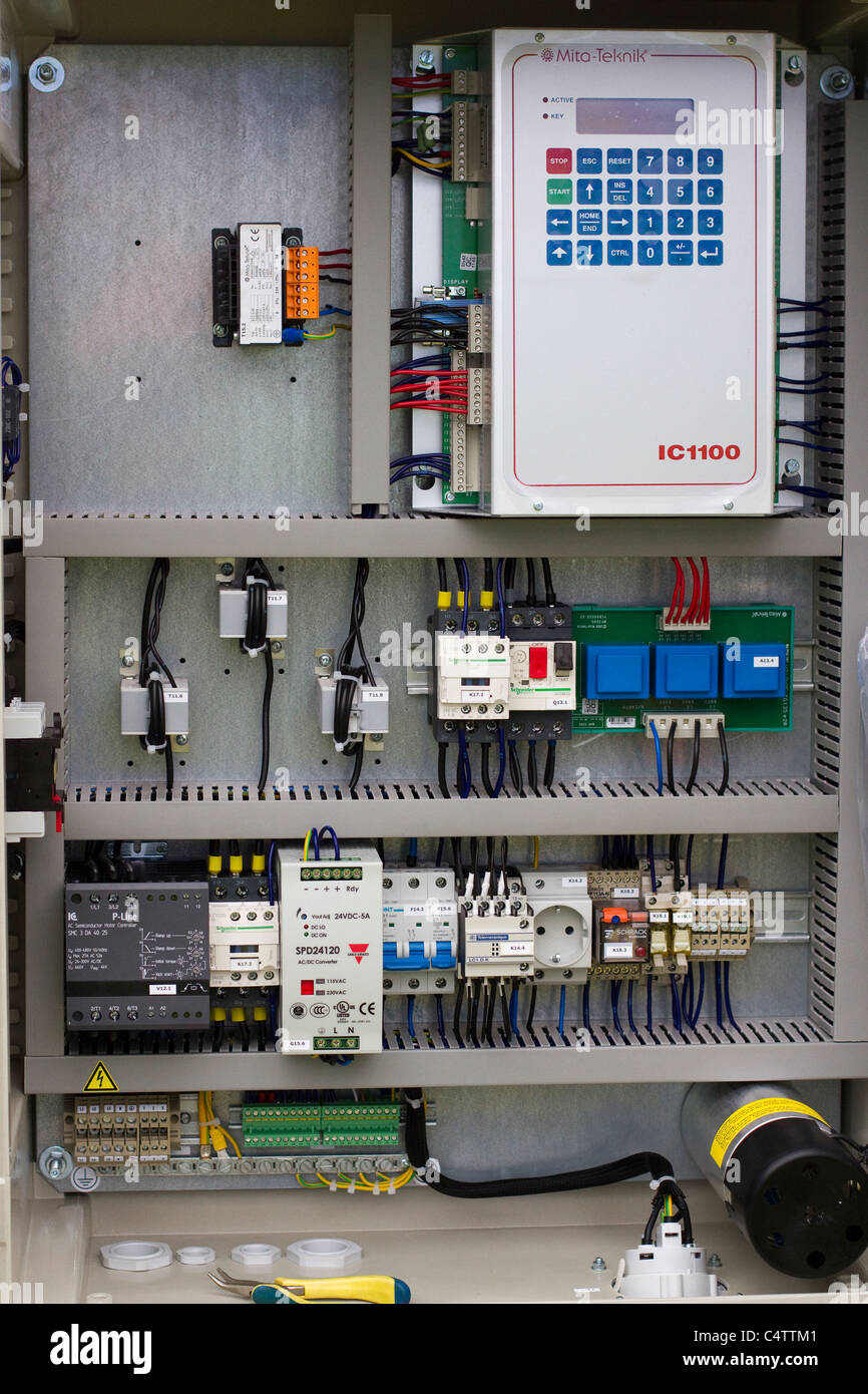 Schneider Elecric SemiConductors control panel, Electrical