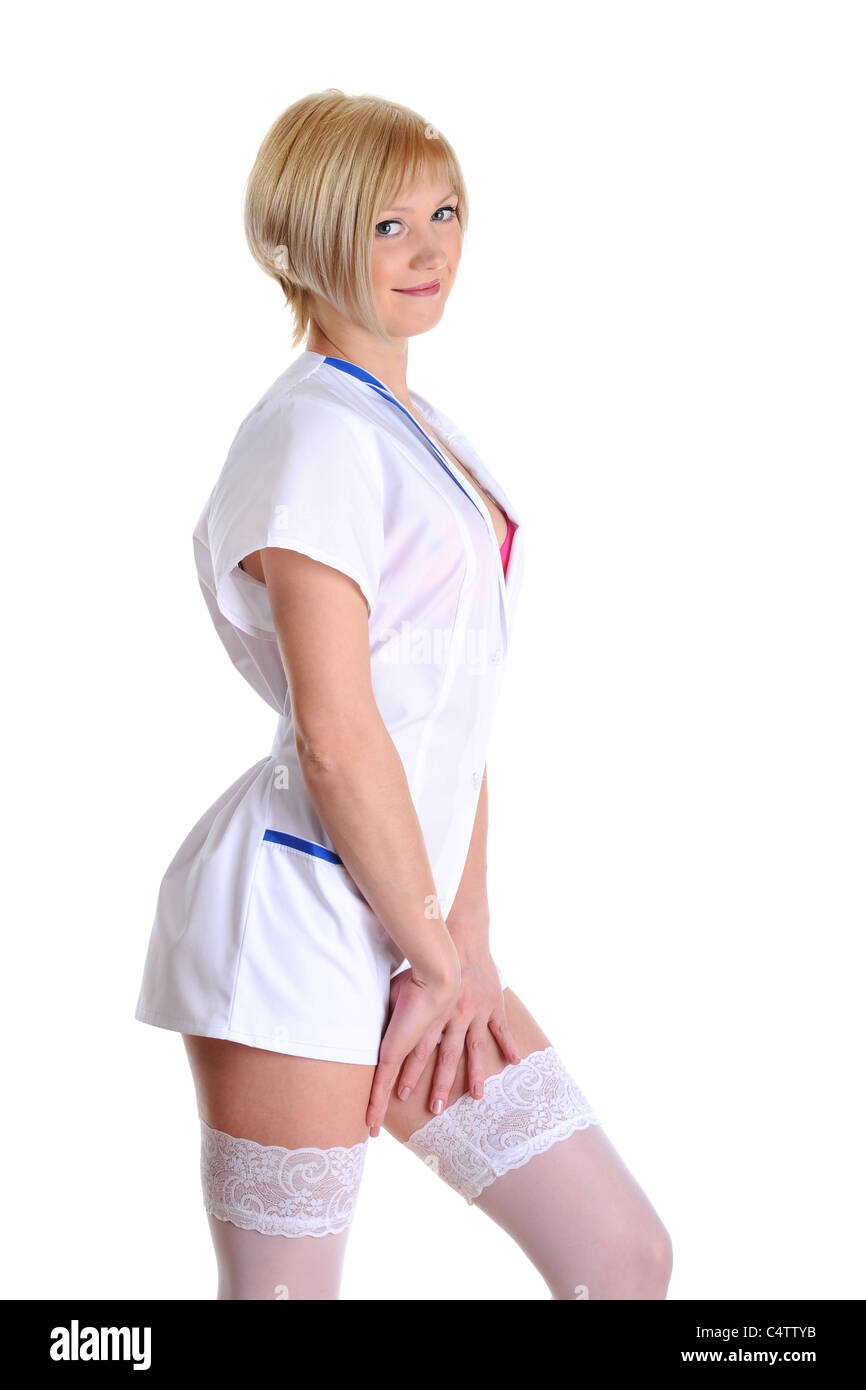 Beautiful Nurse Stock Photo
