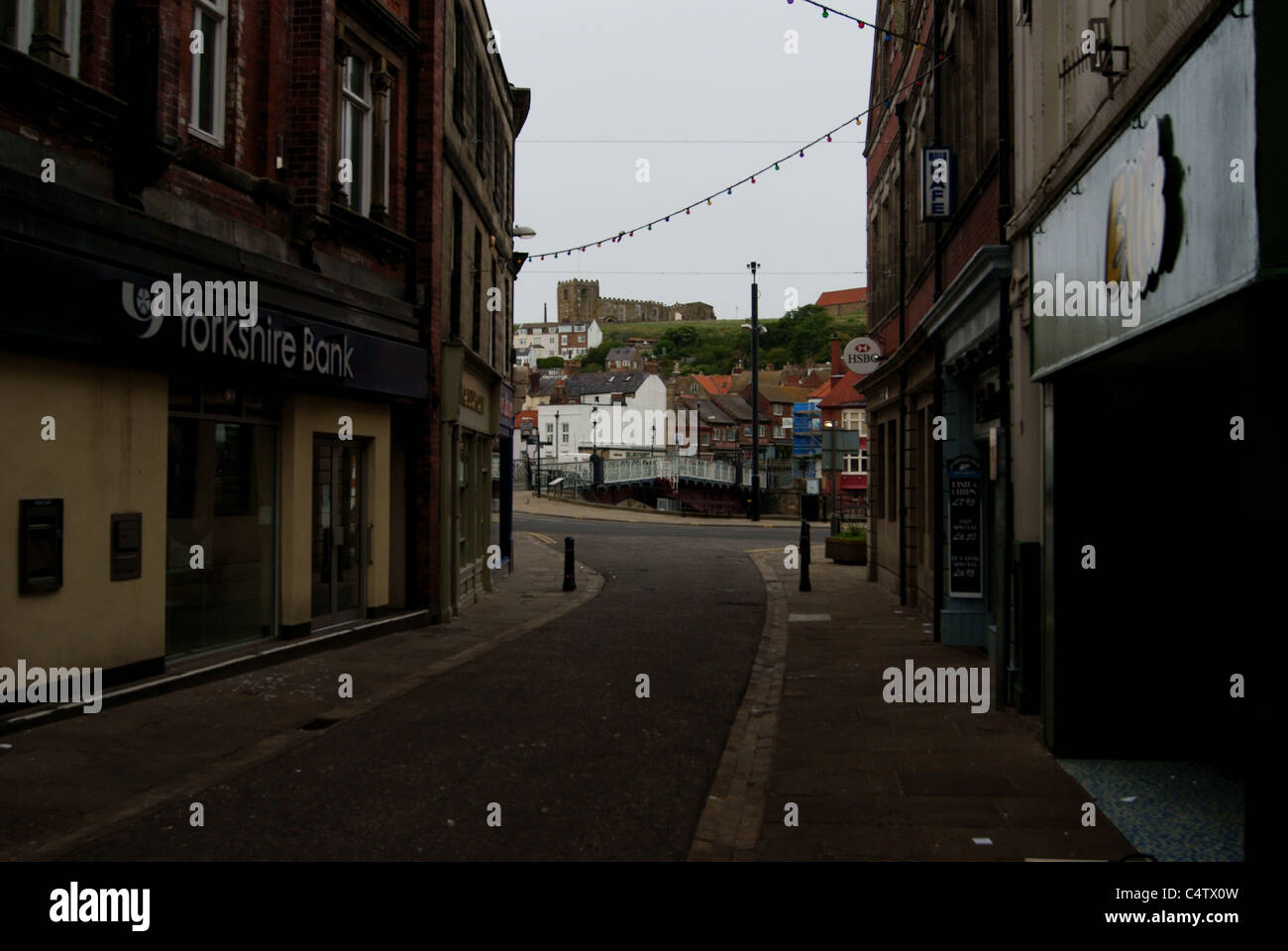 Church Street in Whitby Stock Photo Alamy