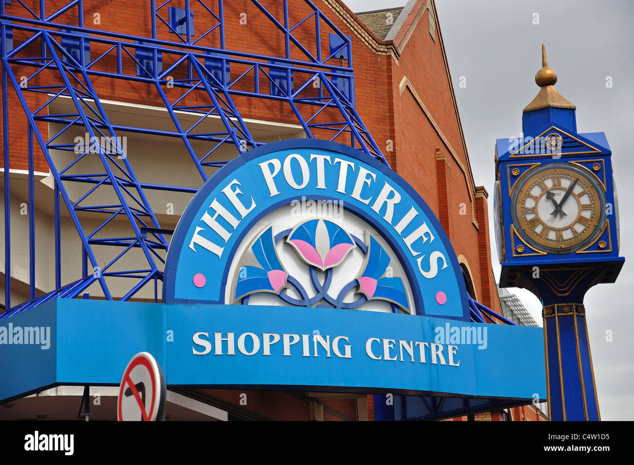 The Potteries Shopping Centre, Market Square, Hanley, Stoke-on-Trent, Staffordshire, England, United Kingdom Stock Photo