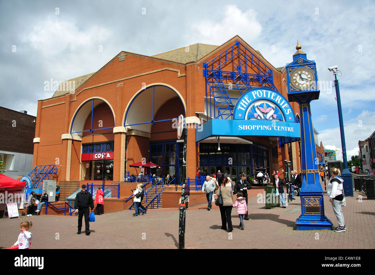 The Potteries Shopping Centre, Market Square, Hanley, Stoke-on-Trent, Staffordshire, England, United Kingdom Stock Photo