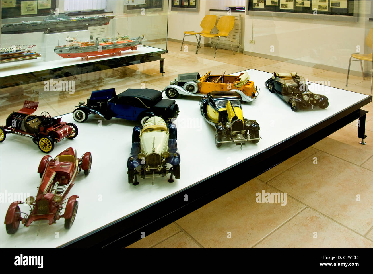 Model cars,Museum Baumgartner, Mendrisio Stock Photo Alamy