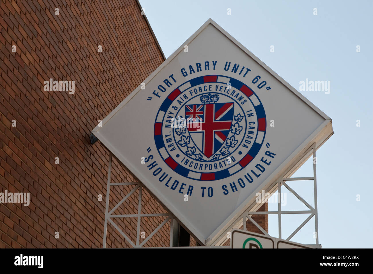 The Fort Garry Unit 60 is pictured in Winnipeg Thursday May 26, 2011. Stock Photo