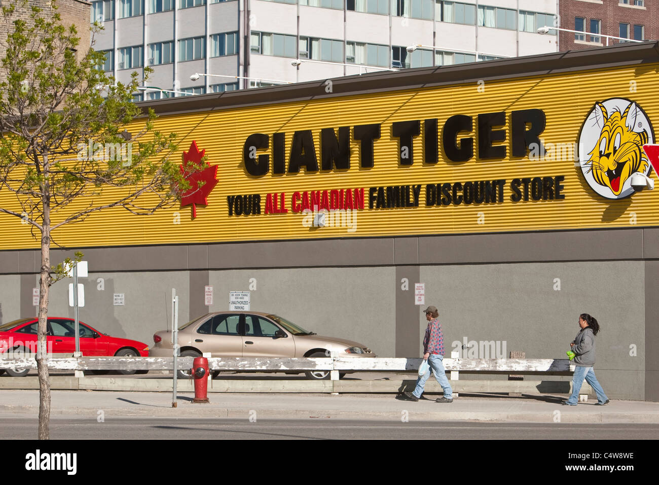 A Giant Tiger store is pictured in Winnipeg Stock Photo Alamy