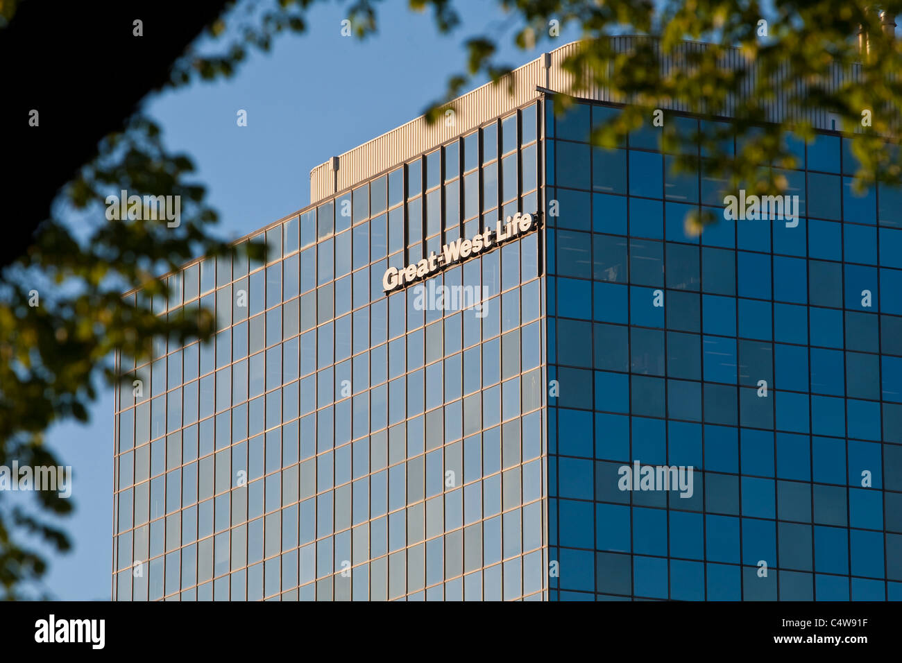 Great West life headquarters is seen in Winnipeg Stock Photo Alamy