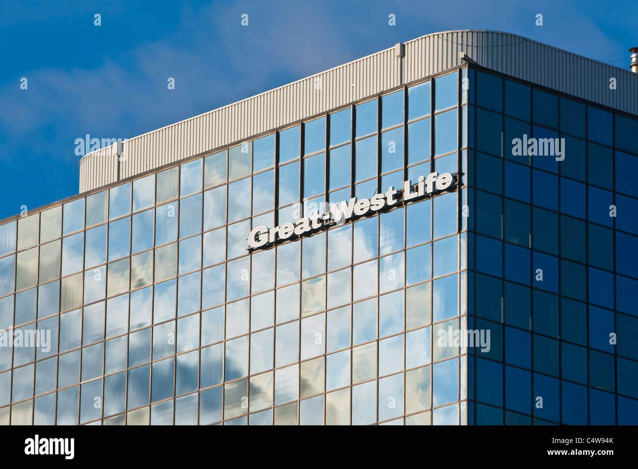 Great West life headquarters is seen in Winnipeg Stock Photo Alamy