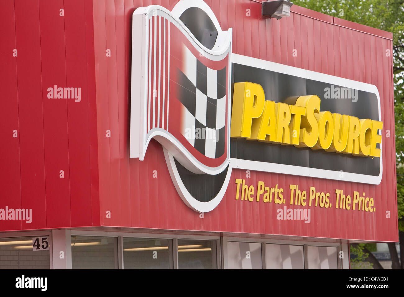 A PartSource store is pictured in Winnipeg Stock Photo Alamy
