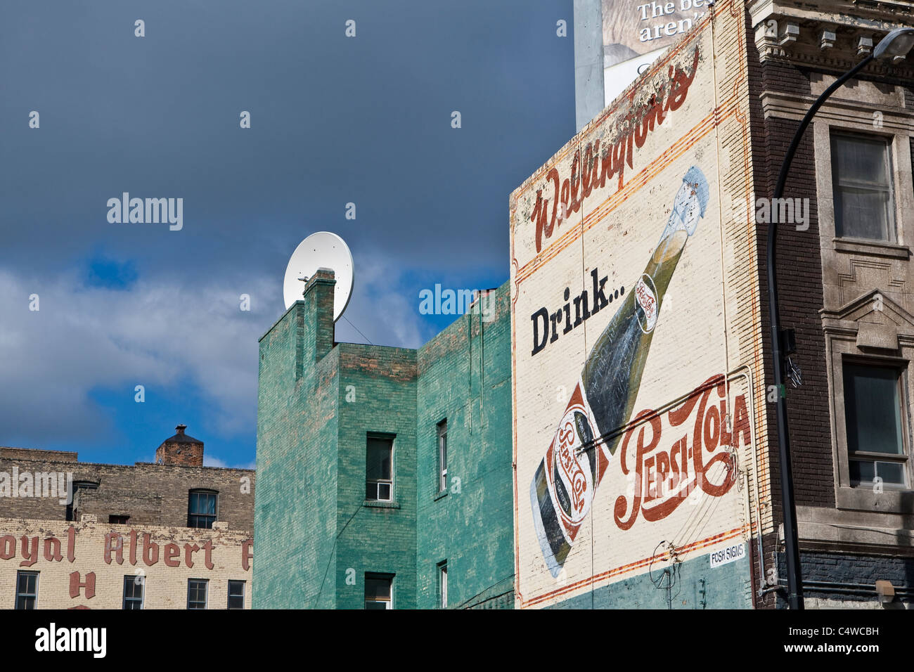 Pepsi Cola Website Front Page Advertising Super Bowl Stock Photo - Alamy