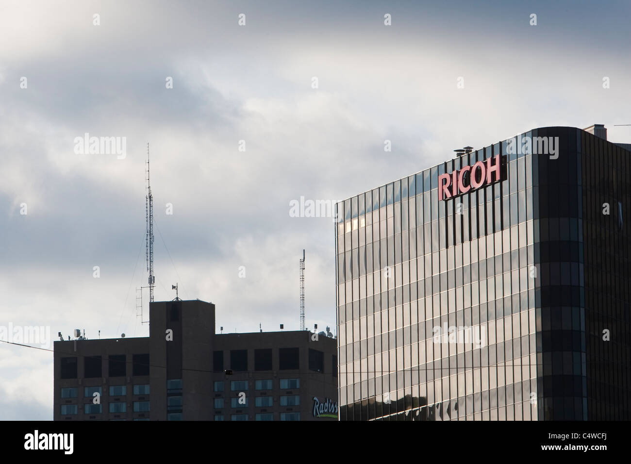 Ricoh Canada office is pictured in Winnipeg Stock Photo