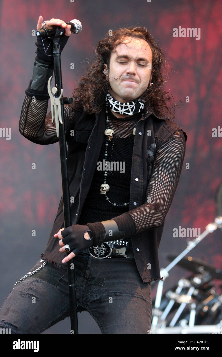Moonspell At The Optimus Alive Festival Lisbon Portugal Stock Photo Alamy