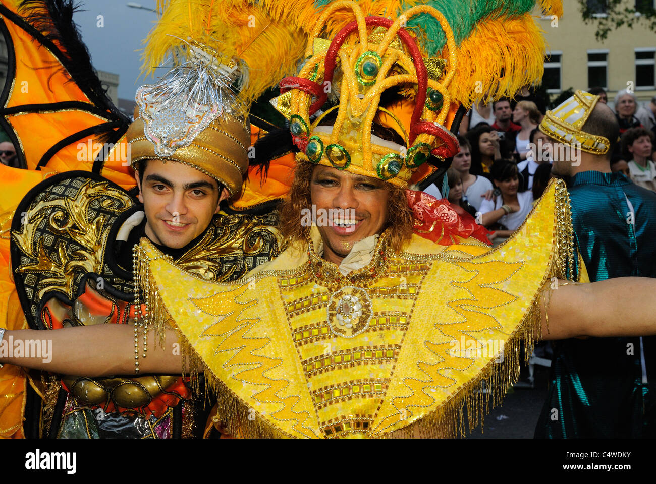 Karneval der Kulturen, Carnival of Cultures, Berlin, Kreuzberg district, Germany, Europe Stock Photo