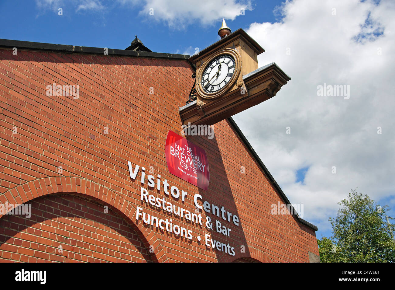 Visitor Centre, The National Brewery Centre, Horninglow Street, Burton upon Trent, Staffordshire, England, United Kingdom Stock Photo