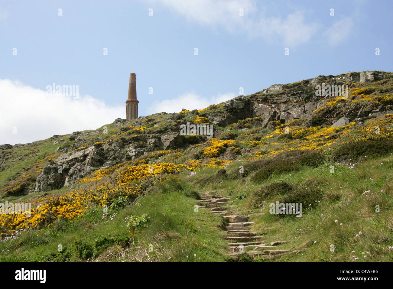 A View of Cape Cornwall, Cornwall, UK Stock Photo