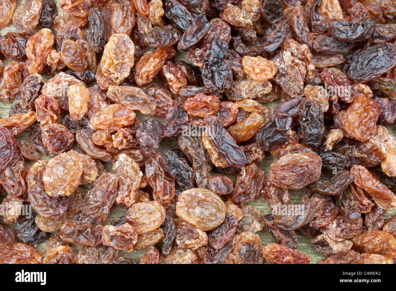Raisins; bird food Stock Photo Alamy