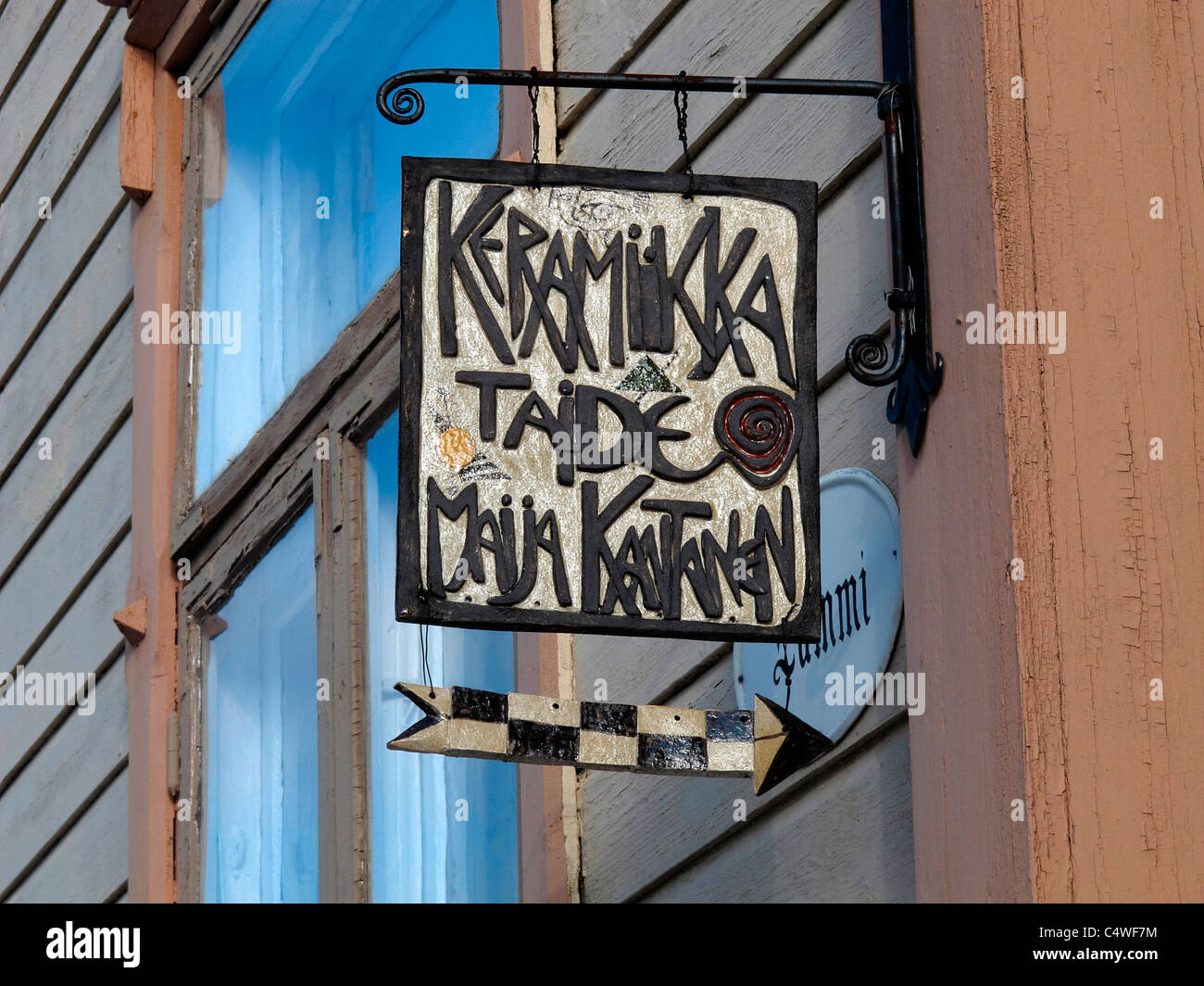 Finnish shop sign hi-res stock photography and images - Alamy