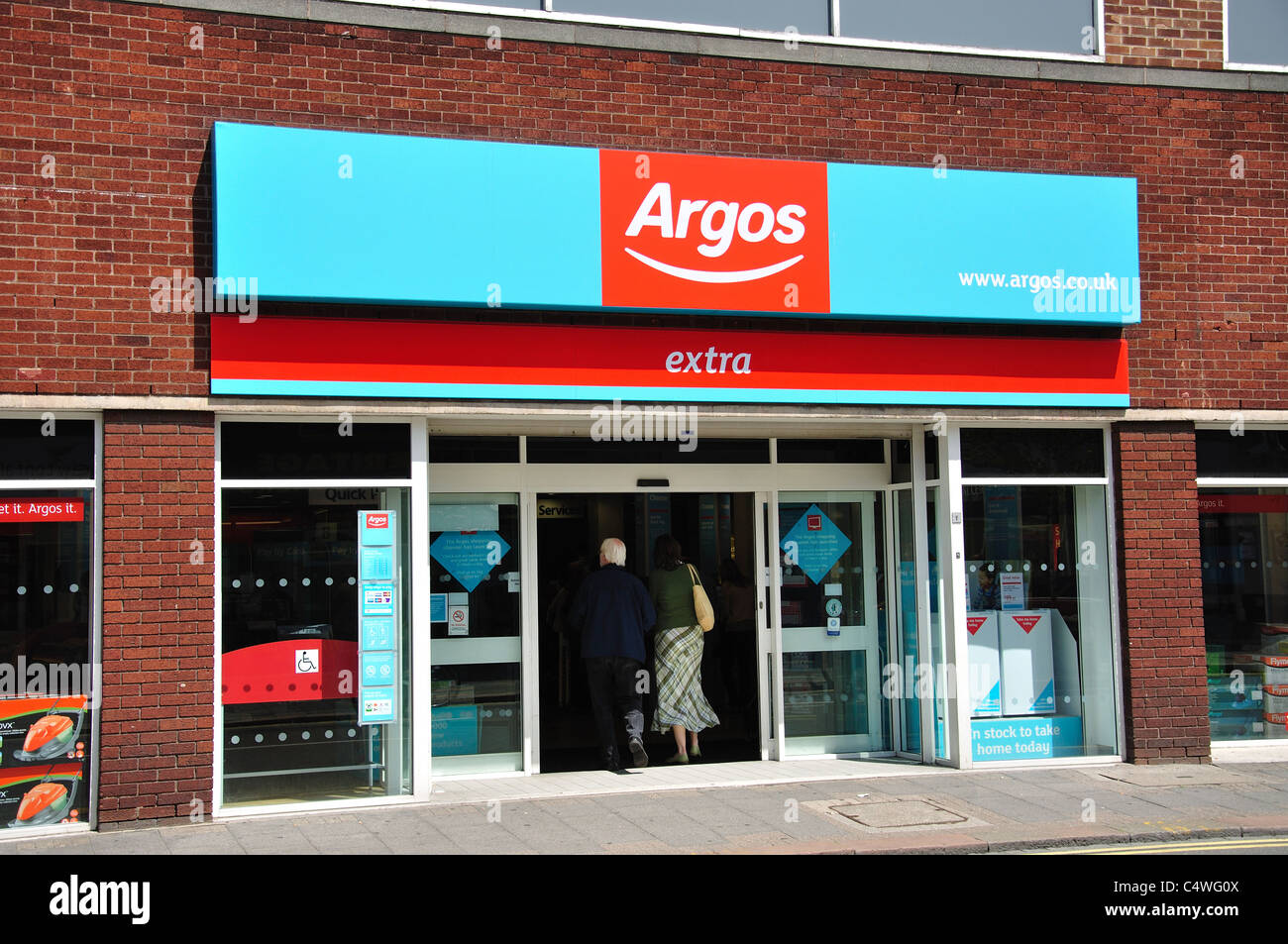 Argos Extra Store, Station Street, Burton upon Trent, Staffordshire,  England, United Kingdom Stock Photo - Alamy