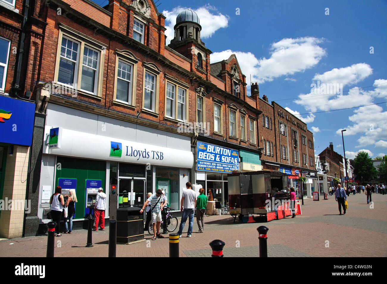 Station Street, Burton upon Trent, Staffordshire, England, United Kingdom  Stock Photo - Alamy