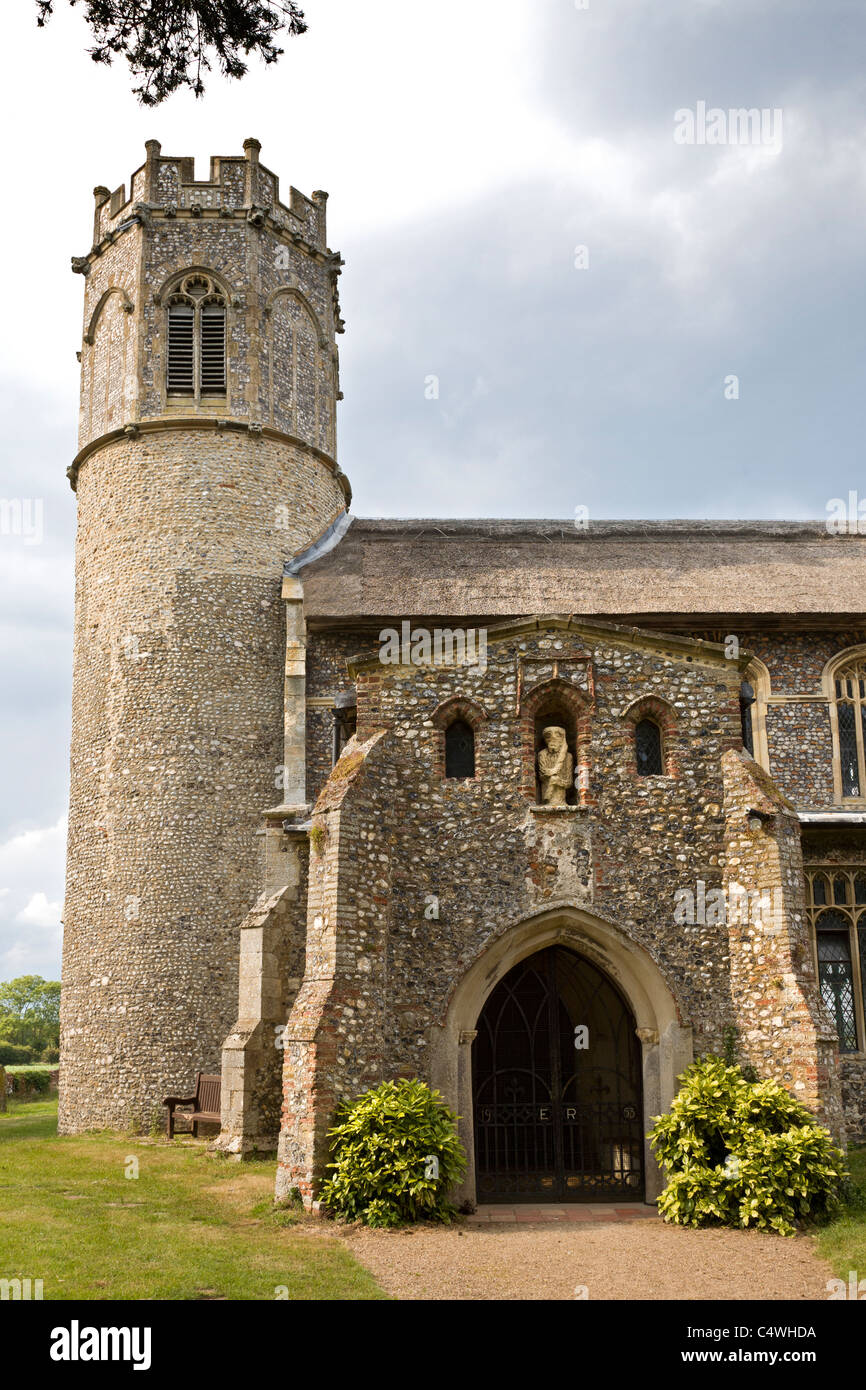 St Nicholas' Church, Potter Heigham, Norfolk, England, UK. Showing it's