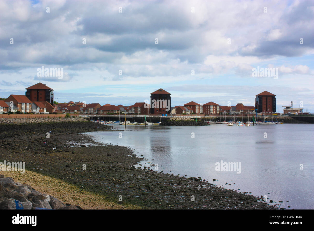 Sunderland Wear side apartments Stock Photo