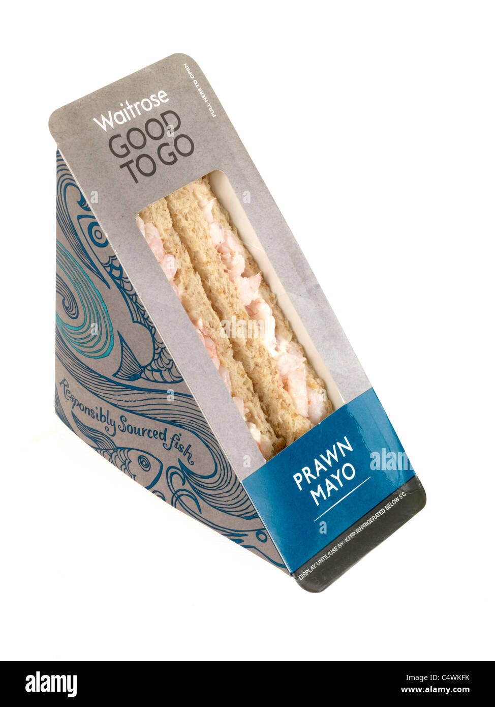 Waitrose Prawn and Mayonnaise Sandwich Stock Photo Alamy