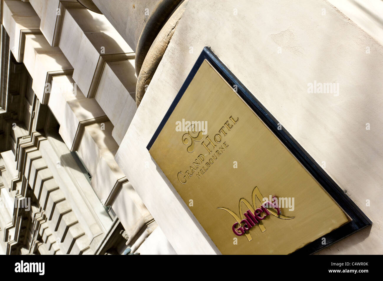 Historic Melbourne Railways Administration Building Stock Photo