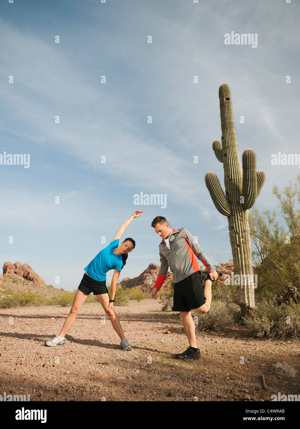 Young fitness man stretching hi-res stock photography and images - Alamy