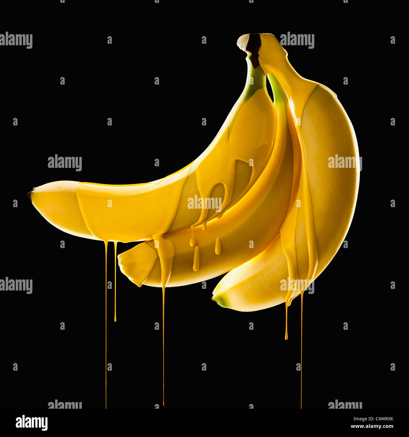 Banana with paint hires stock photography and images Alamy
