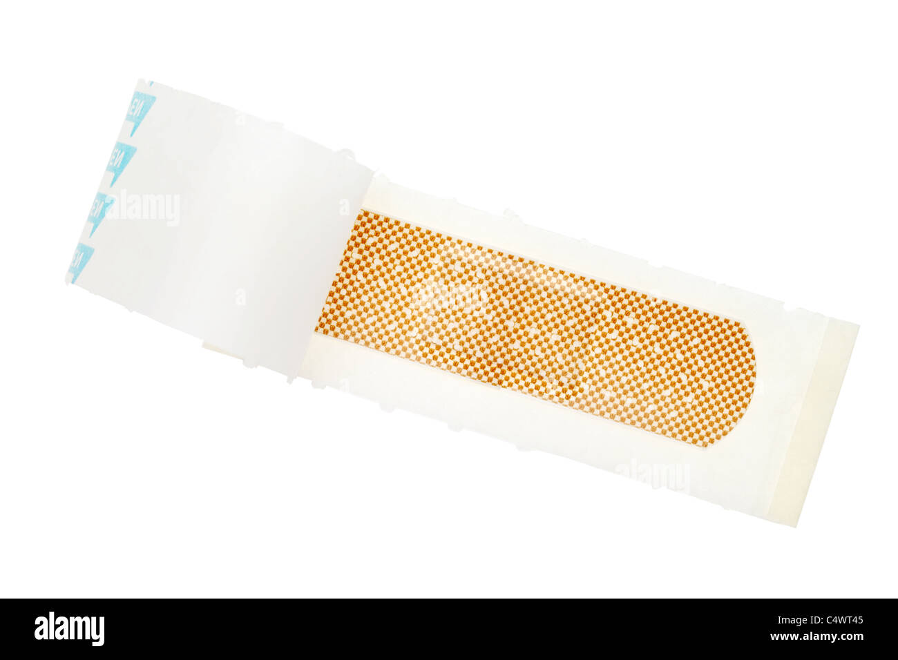 Band aid isolated on white background Stock Photo