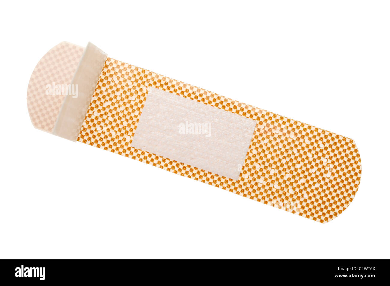 Band aid isolated on white background Stock Photo