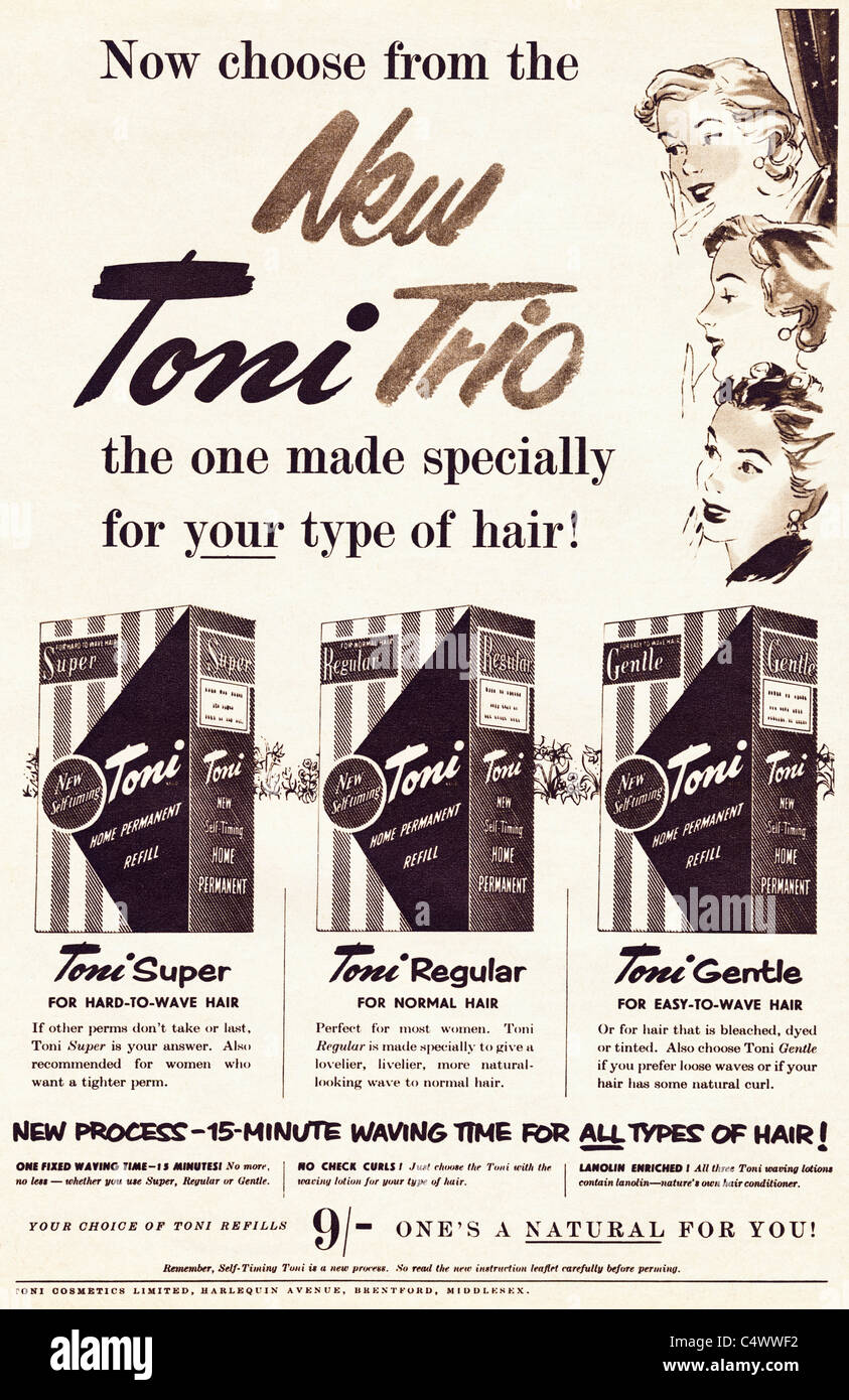 toni hair products