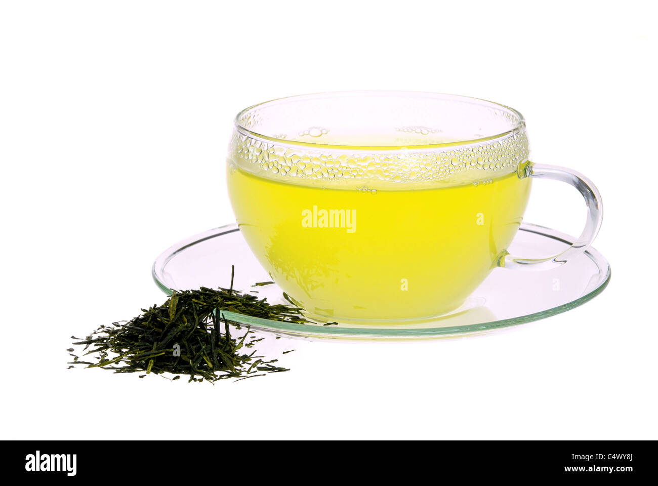 Tee grün - green tea 07 Stock Photo