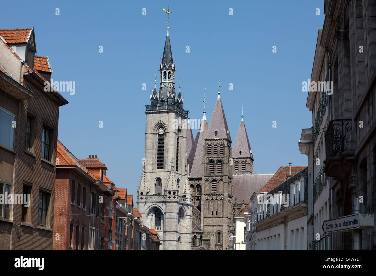 Cathedral Notre Dame de Tournai, Grand Place, Tournai, Hainaut