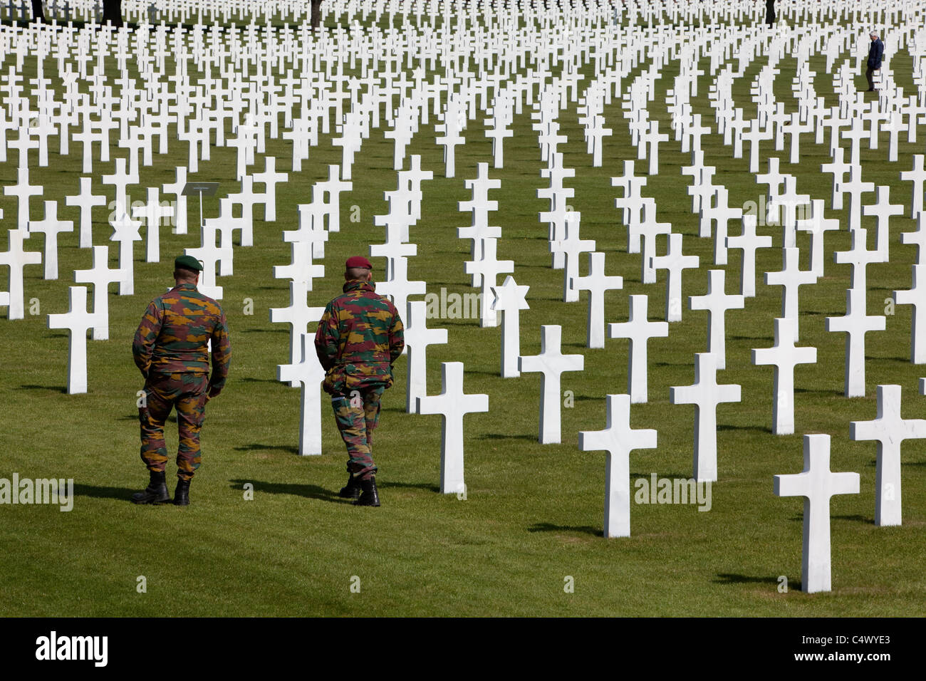 HenriChapelle American Cemetery and Memorial American war cemetery in