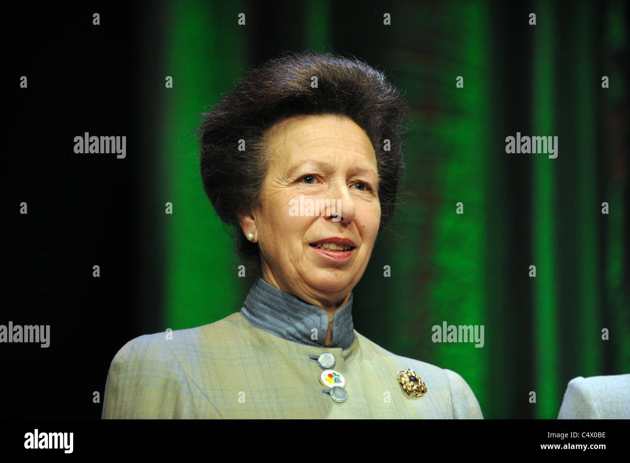 Her Royal Highness, The Princess Royal speaking at the Townswomen's Guild Annual Conference in Birmingham 24/6/11 Stock Photo