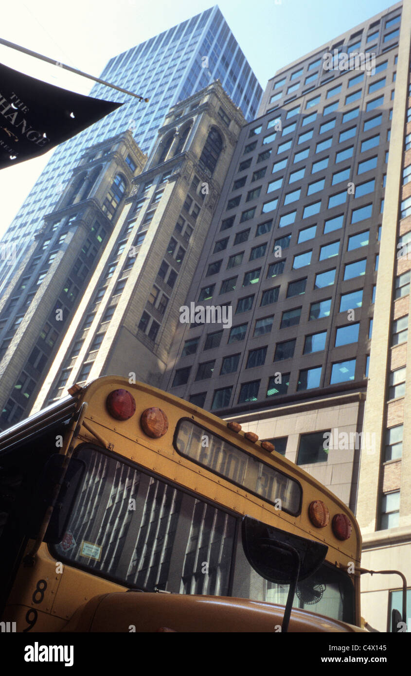 New york school bus hi-res stock photography and images - Alamy