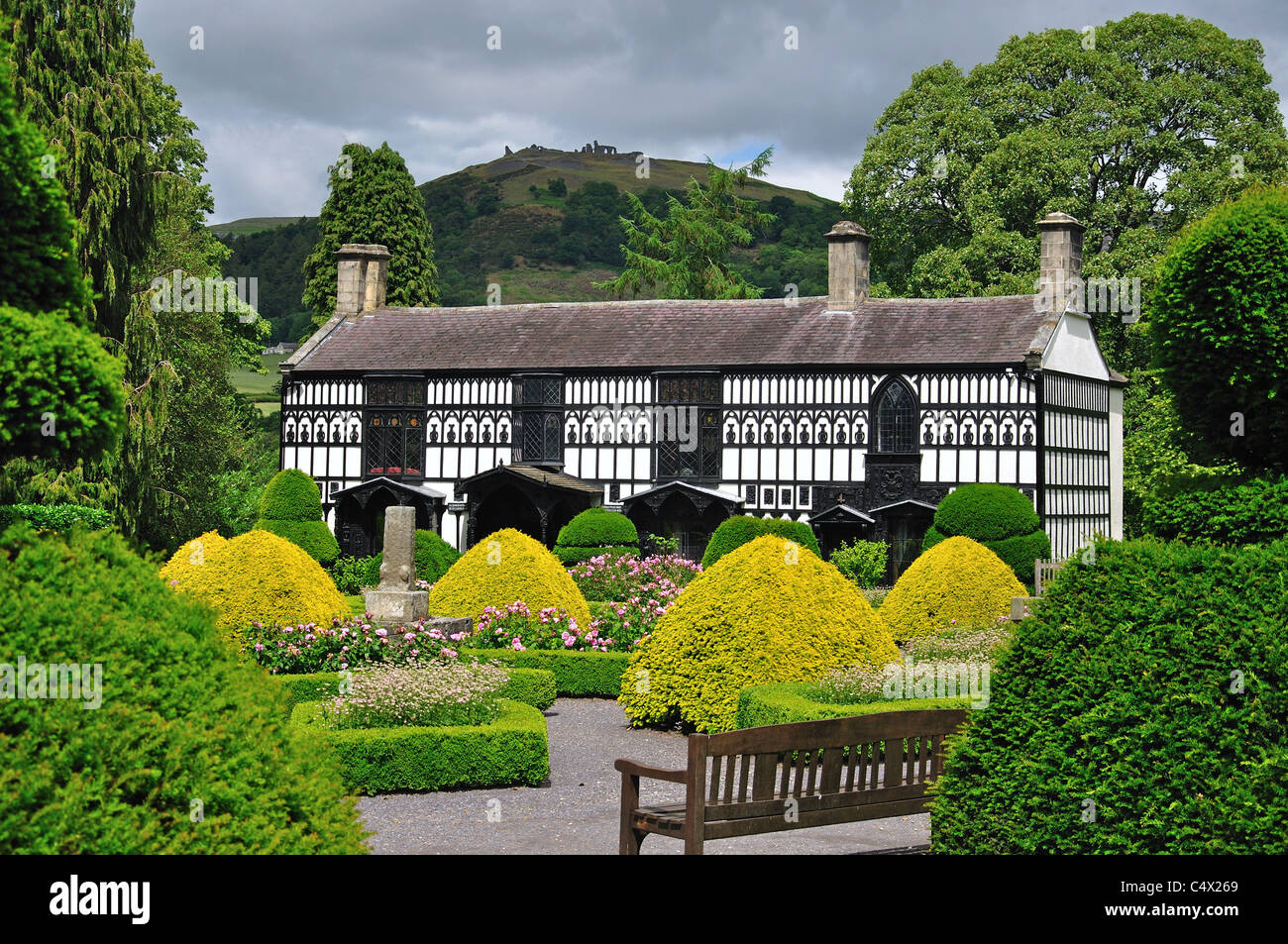 Plas Newydd (former home of the 'Ladies of Llangollen'), Llangollen, Denbighshire (Sir Ddinbych), Wales, United Kingdom Stock Photo