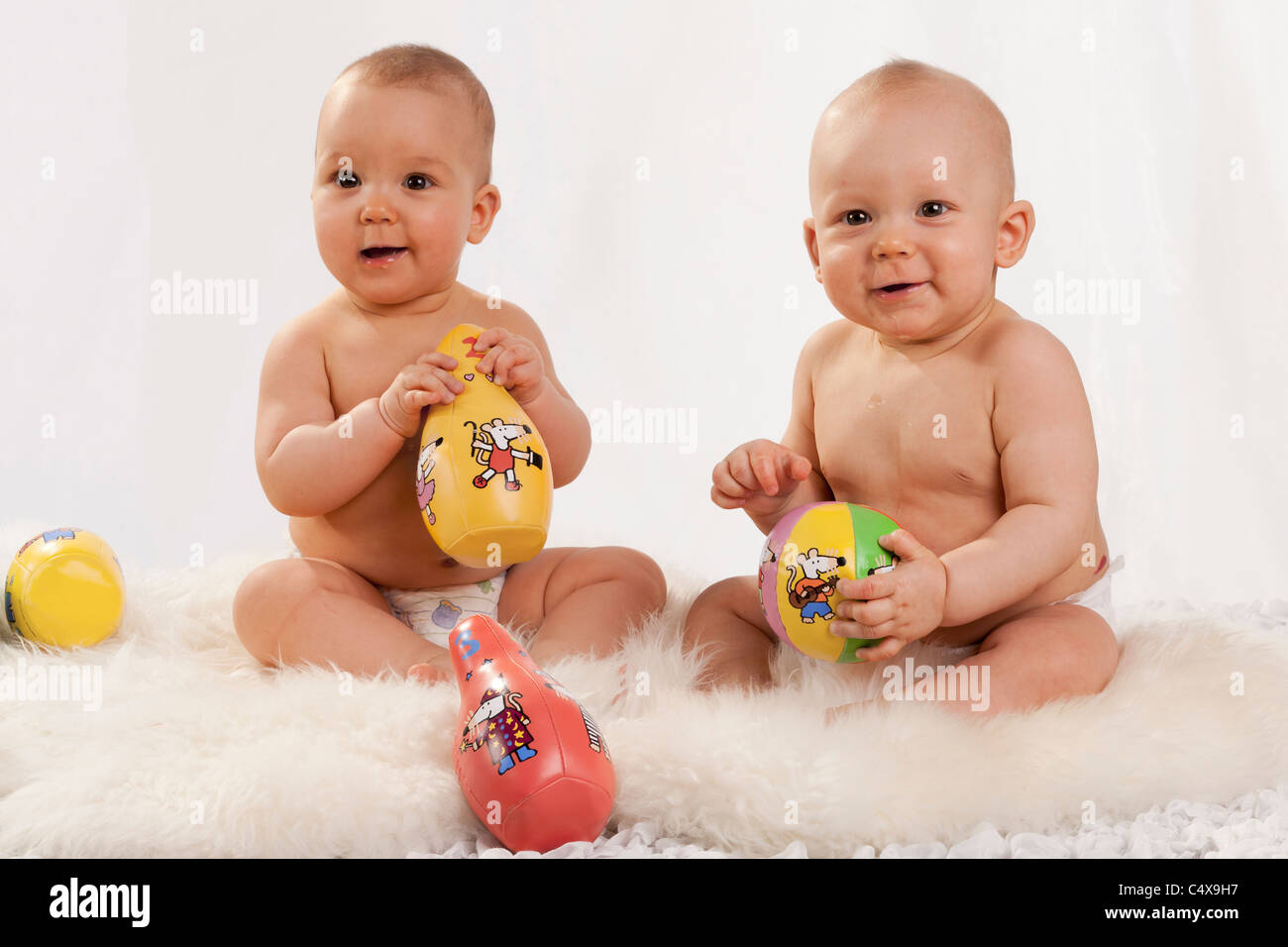 Boy Girl Twins Babies High Resolution Stock Photography And Images Alamy