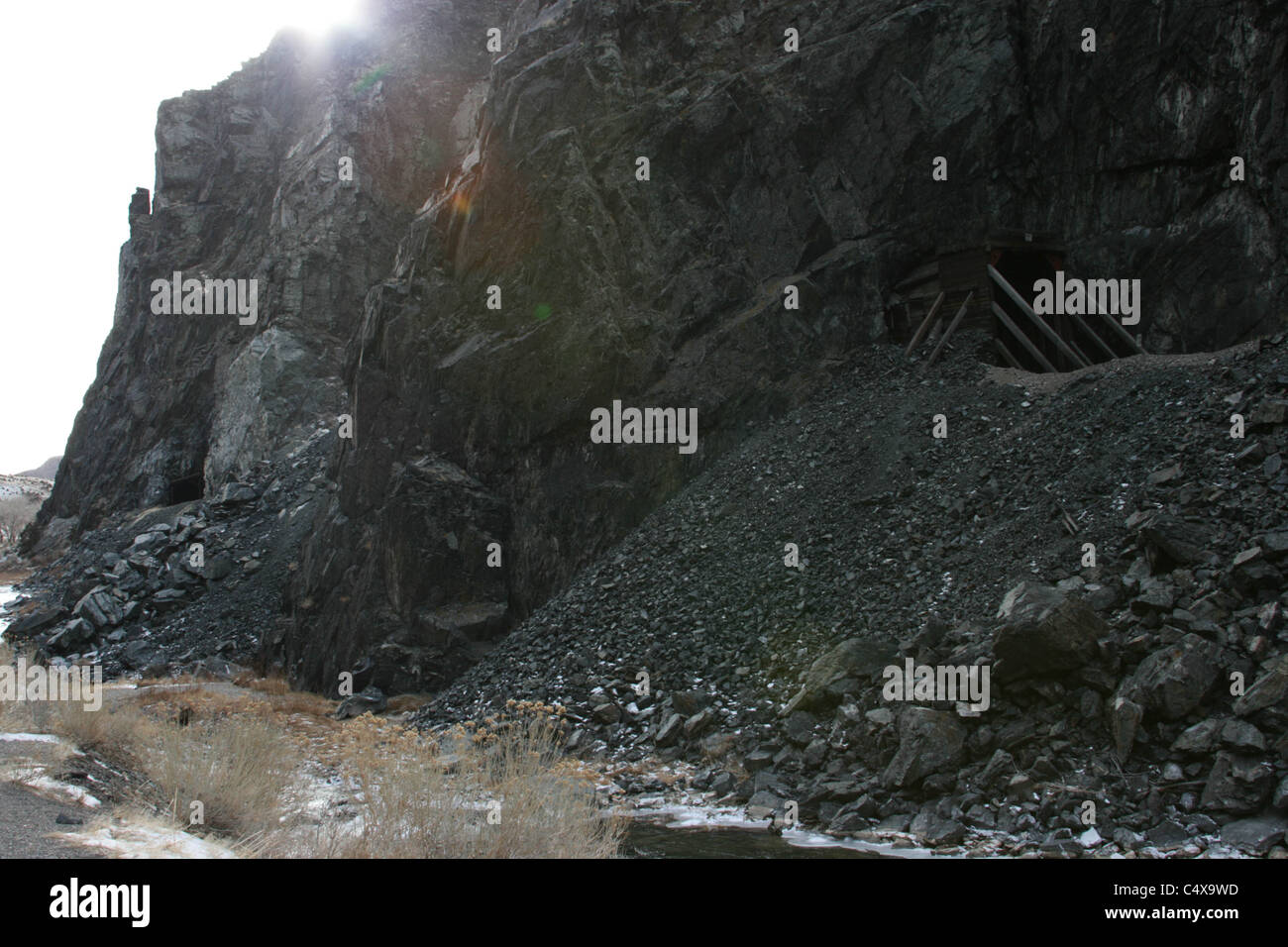 Hidden Tunnel Stock Photo Alamy