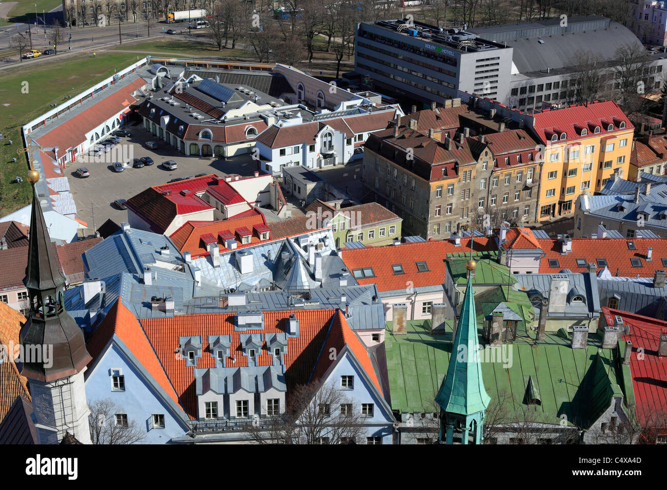 Historic Centre (Old Town), Tallinn, Estonia Stock Photo