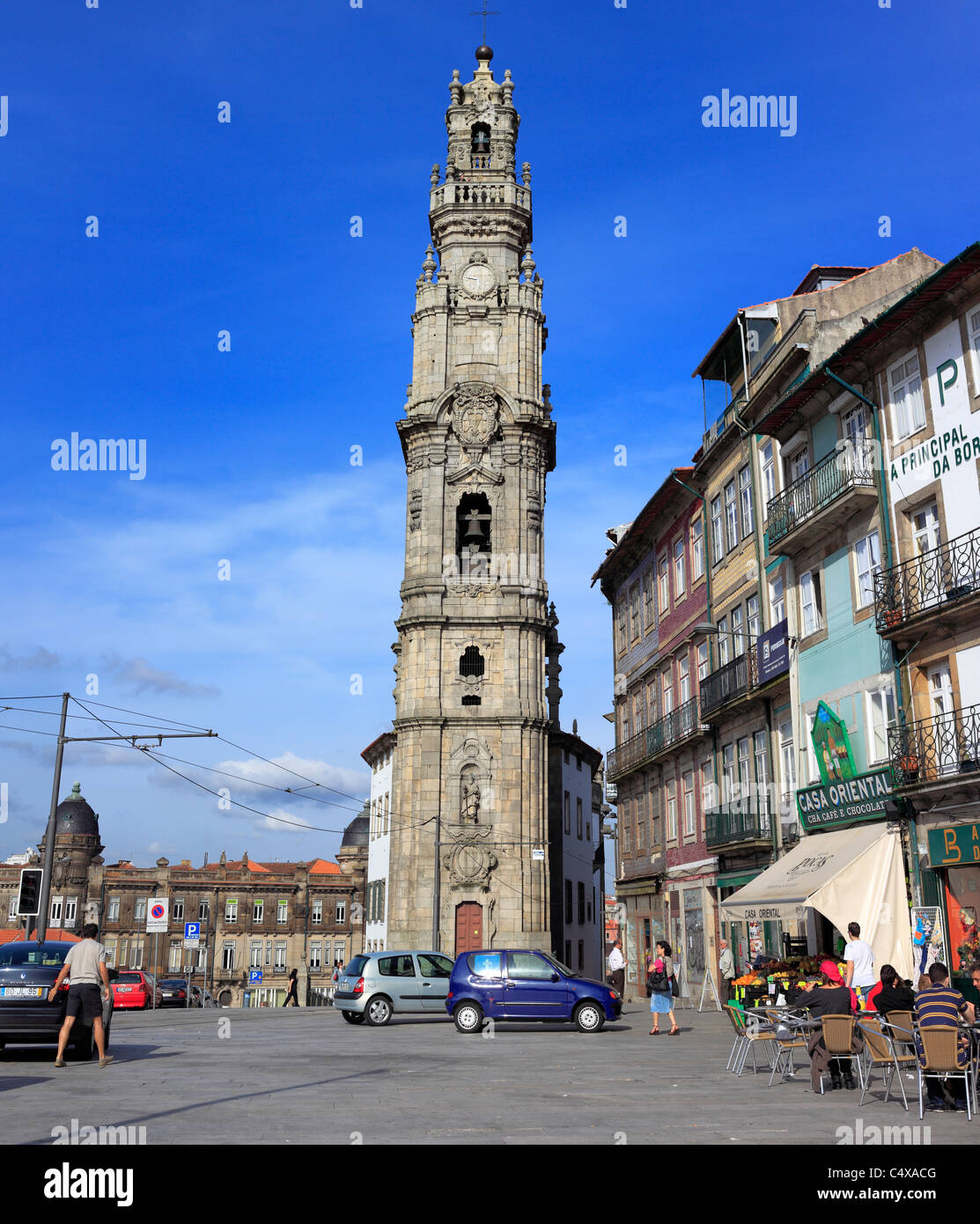 Clerigos tower, Porto, Portugal Stock Photo