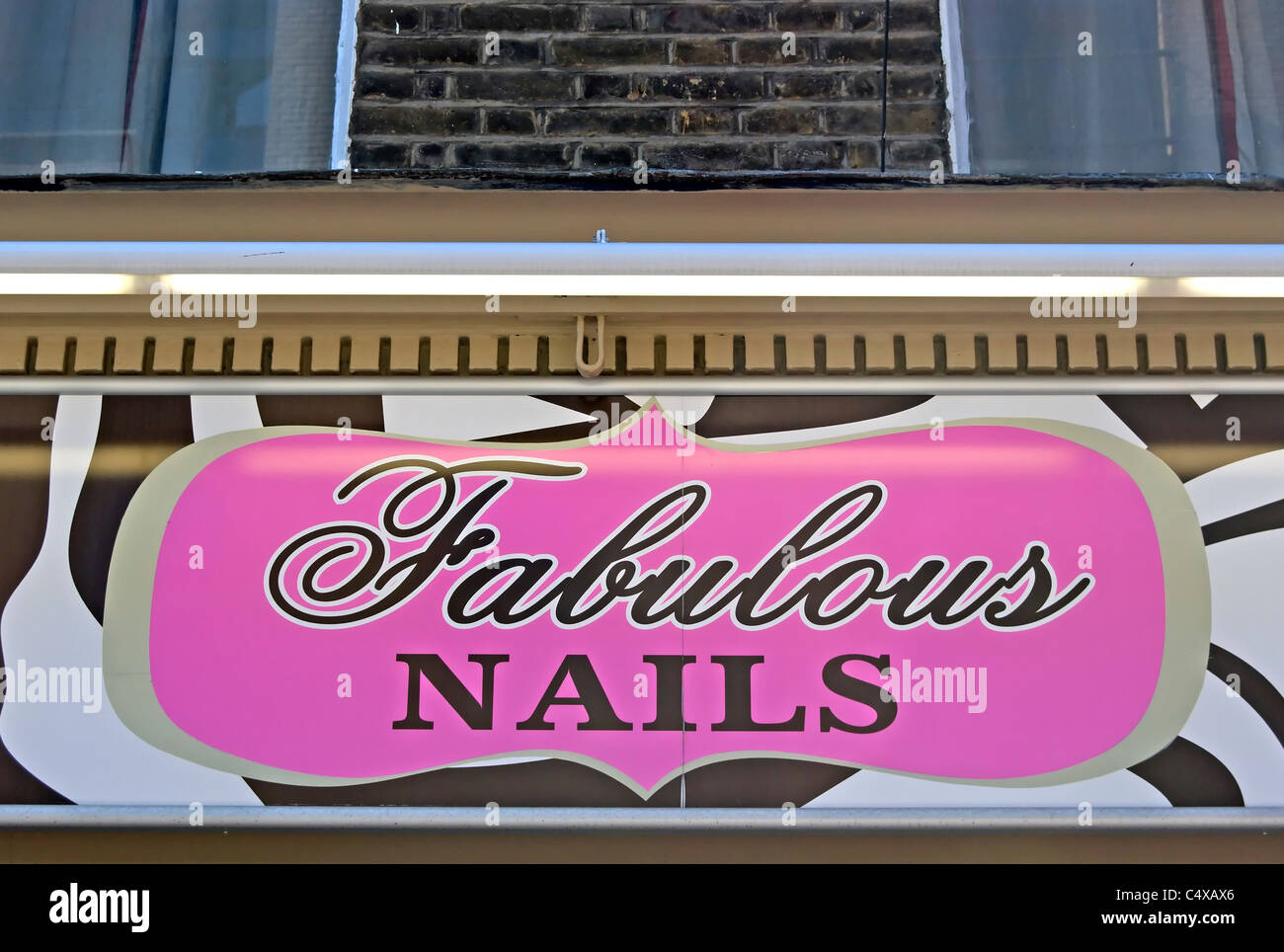 Fancy Nails Sign name sign for fabulous nails, a manicurist and pedicurist in marylebone ...
