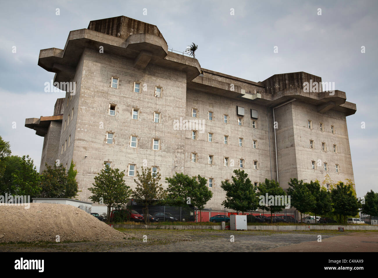 Bunker, Heiligengeistfeld, Hamburg, Germany Stock Photo ...
