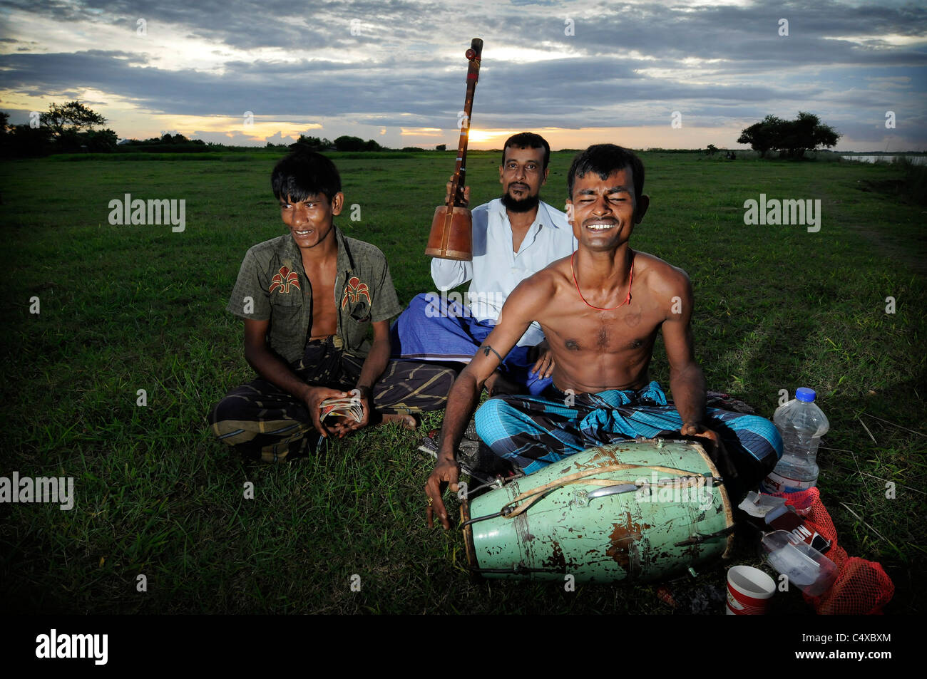 Bauls (Bengali Mystics) Stock Photo