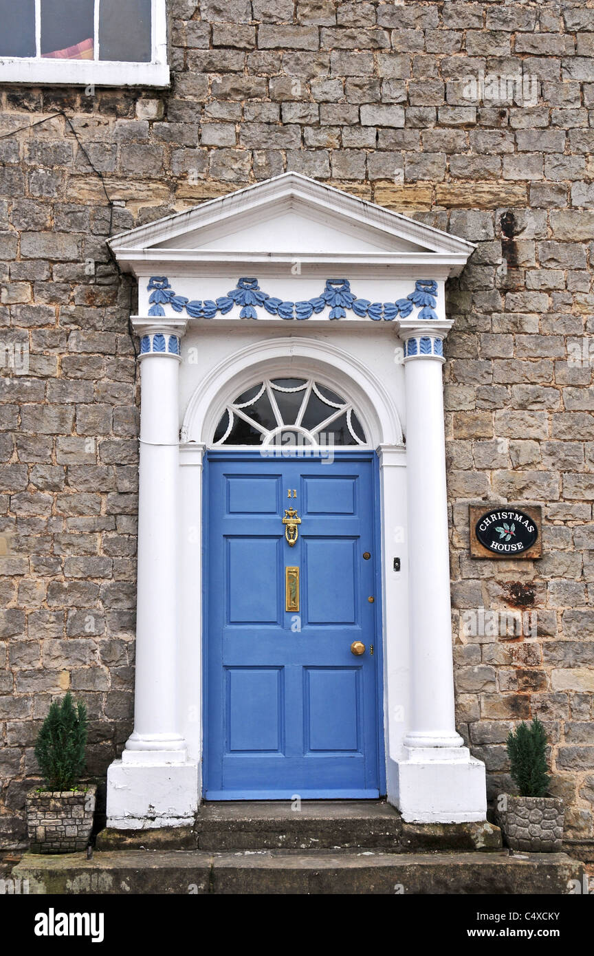 Eingangstür, front door in England Stock Photo
