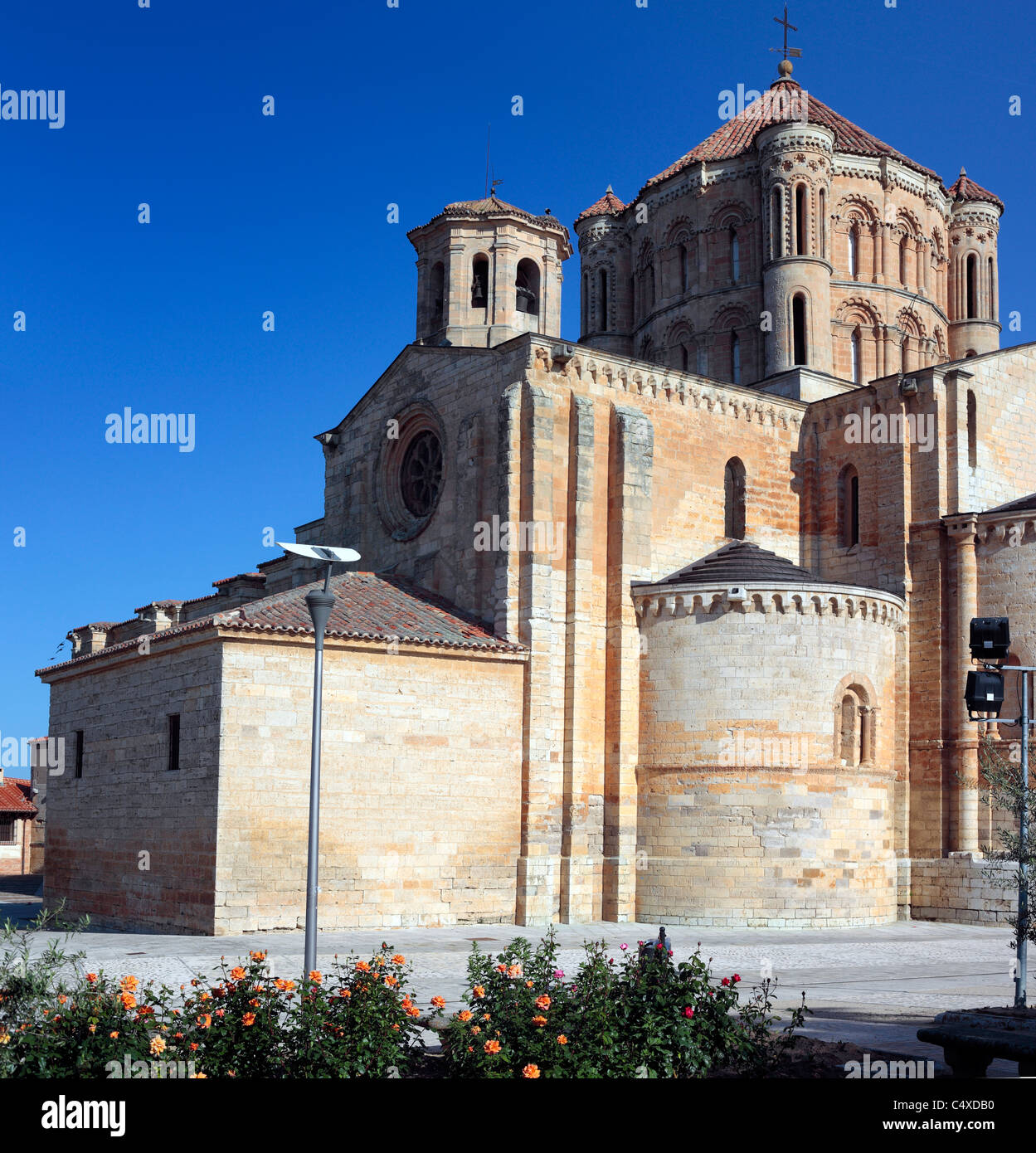 Collegiate church of Santa Maria la Mayor, Toro, Zamora, Spain Stock Photo