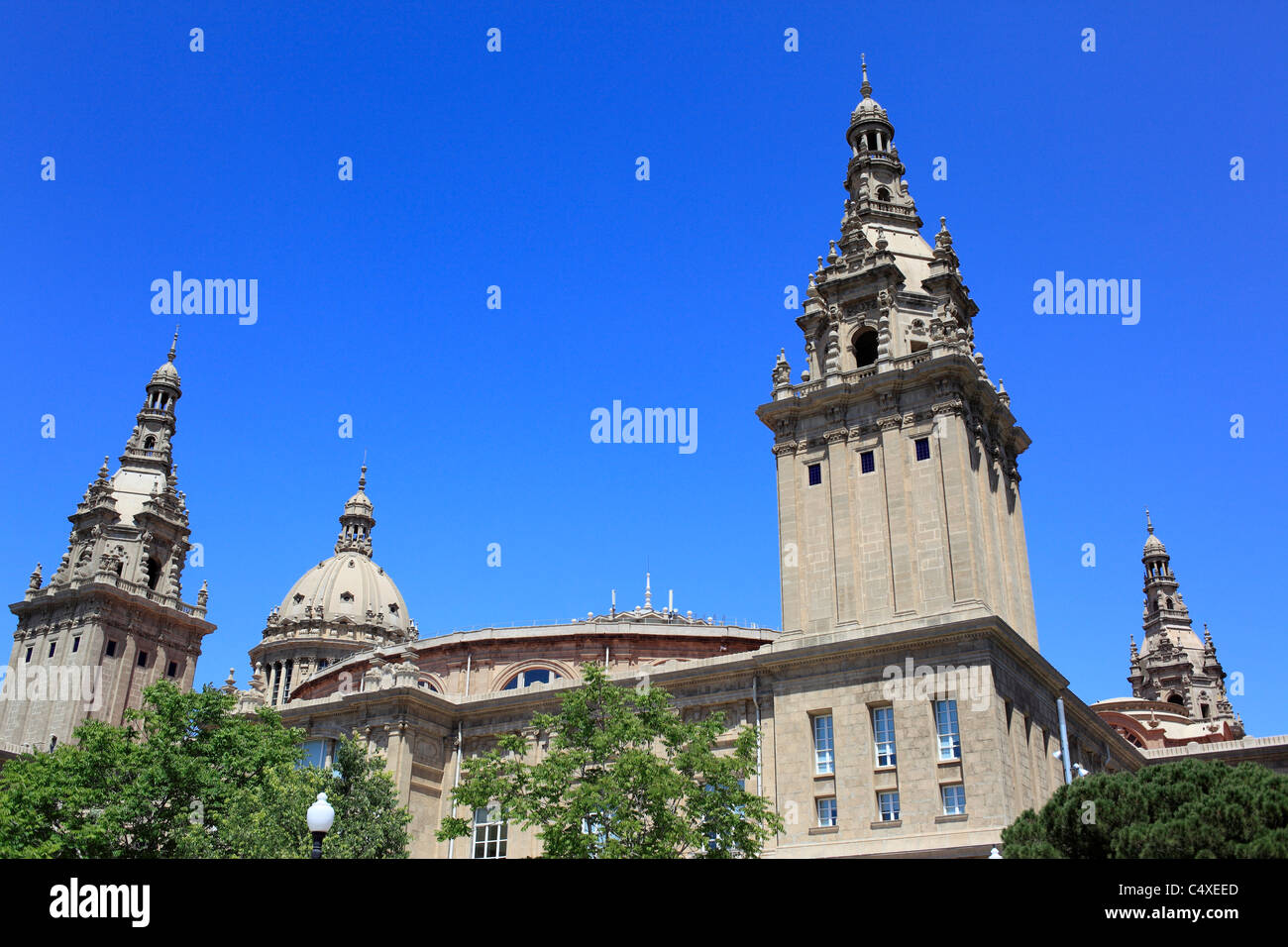 Cataluña montjuic hi-res stock photography and images - Alamy