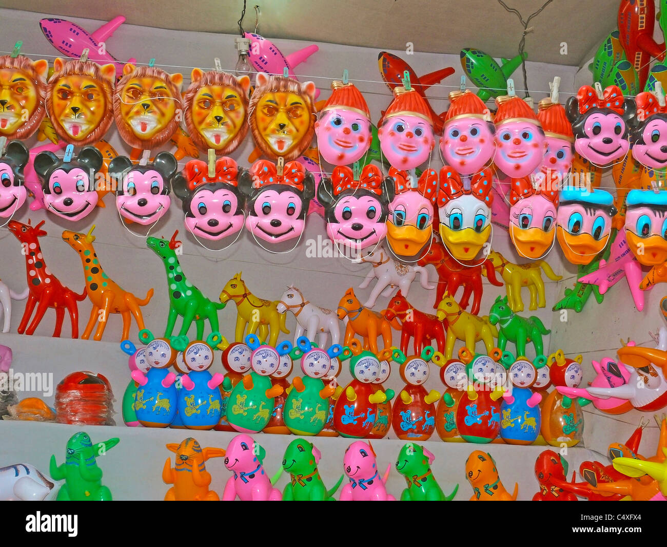 Funny masks hi-res stock photography and images - Alamy